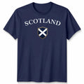 Scotland Flag And Name Unisex T Shirt National Flag Scottish Design Football Top