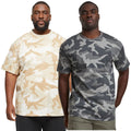 Urban Classics T-Shirt Camouflage Oversized Simple Pour Hommes En Coton Neuf