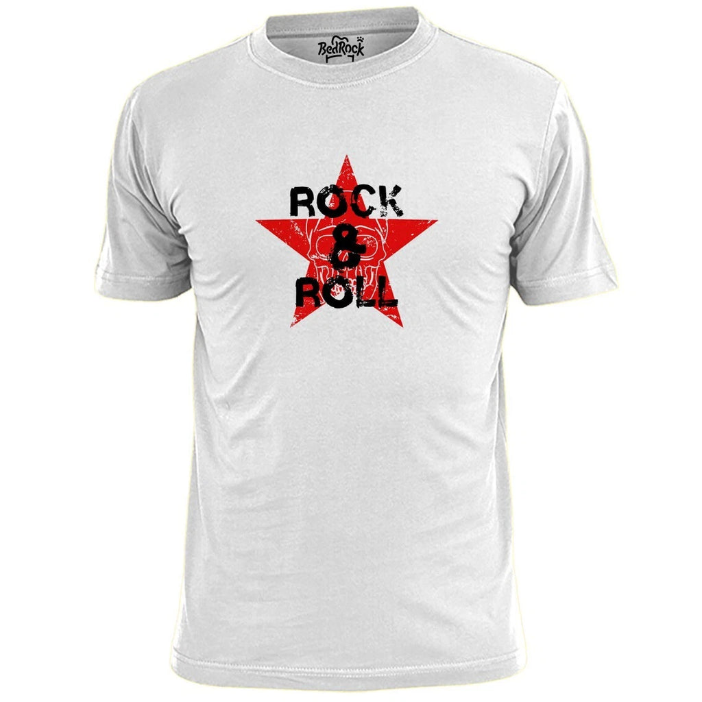 Mens Rock & Roll Star T Shirt Music Punk Rock Indie Guitar