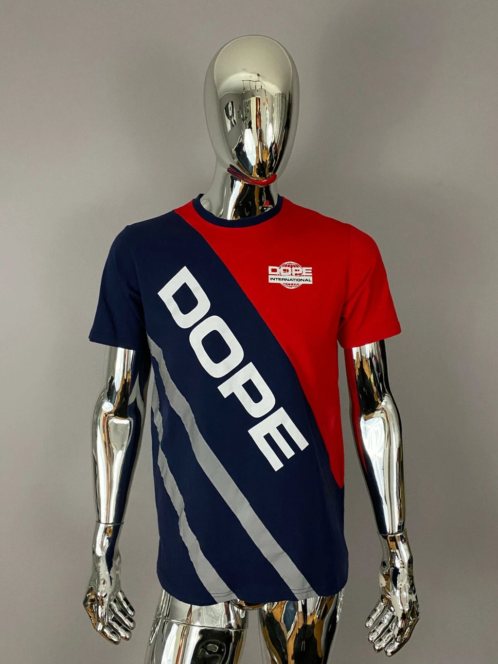 DOPE USA Logo Graphic Multicolor T Shirt Size M
