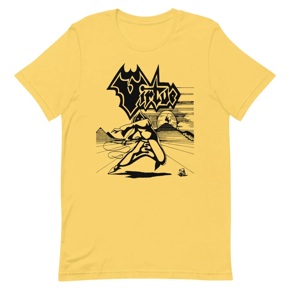 Virtue We Stand to Fight shirt NWOBHM Heavy Metal 80s