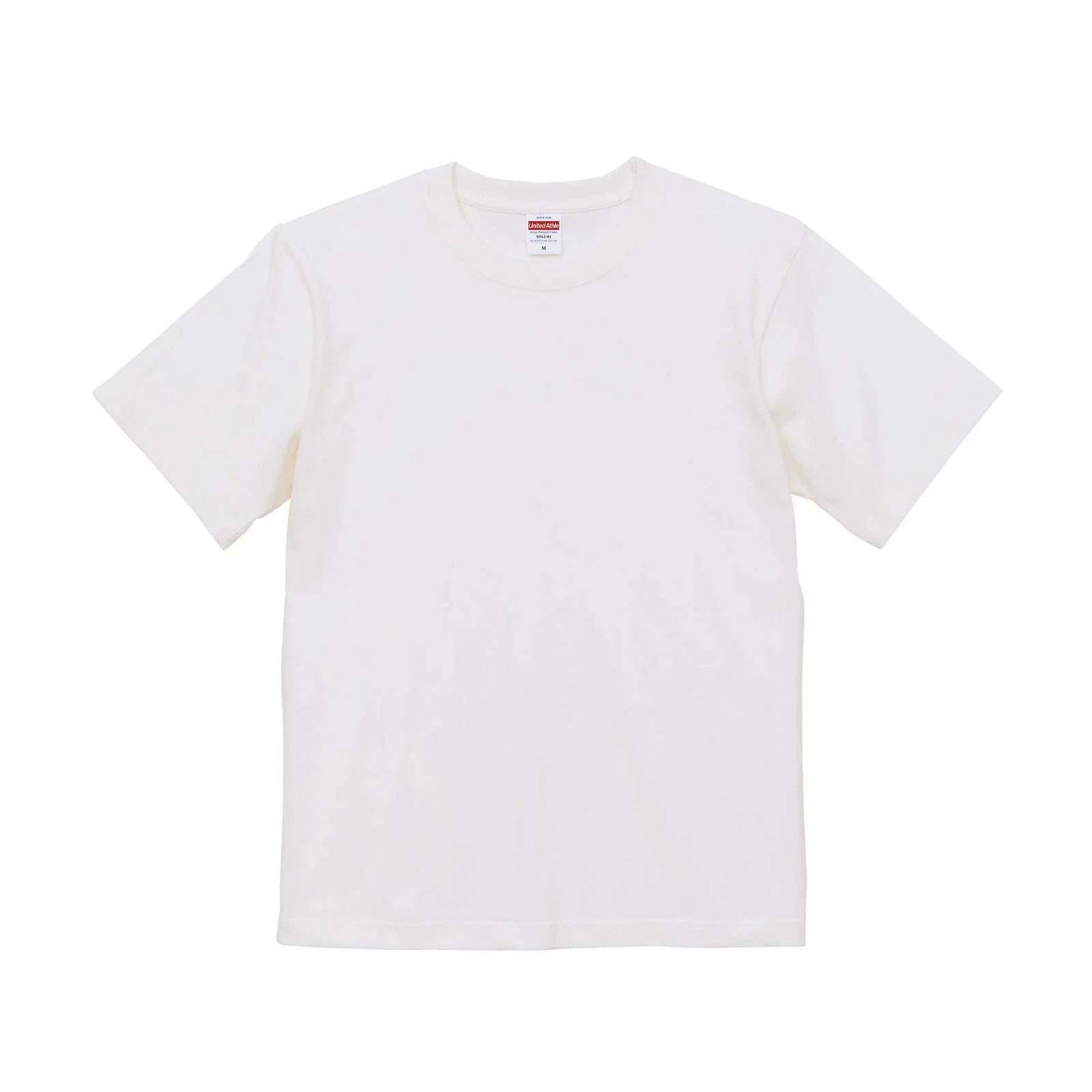 United Athle 6.2oz Premium T-Shirt 594201 [Men's] Vanilla white S