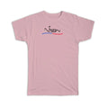 Gift T-Shirt : France Flag Colors French Travel Expat Country Minimalist