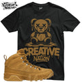 Shirt To Match 9 Boot Wheat Unisex Tee Sneaker Shirt Bear Shirt For Sneaker Tee
