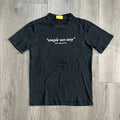 VOUS Church Inc Mens M T Shirt Black Short Sleeve Simple Not Easy