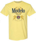 Modelo Beer T-shirt. 100% Cotton. S,M,L,XL,XXL,XXXL. 4 Colors. Free ship USA