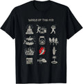 Vintage Popular Bands of The 90s Funny Retro Rock Minimalist T-Shirt unisex Tee