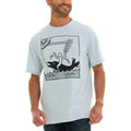 Keith Haring Men's Graphic T-Shirt NWT 100% Cotton Blue Black Beige L XL