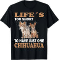 Cartoon Chihuahua lover Cute chiwawa little dogs Dog  Gift Unisex T-Shirt
