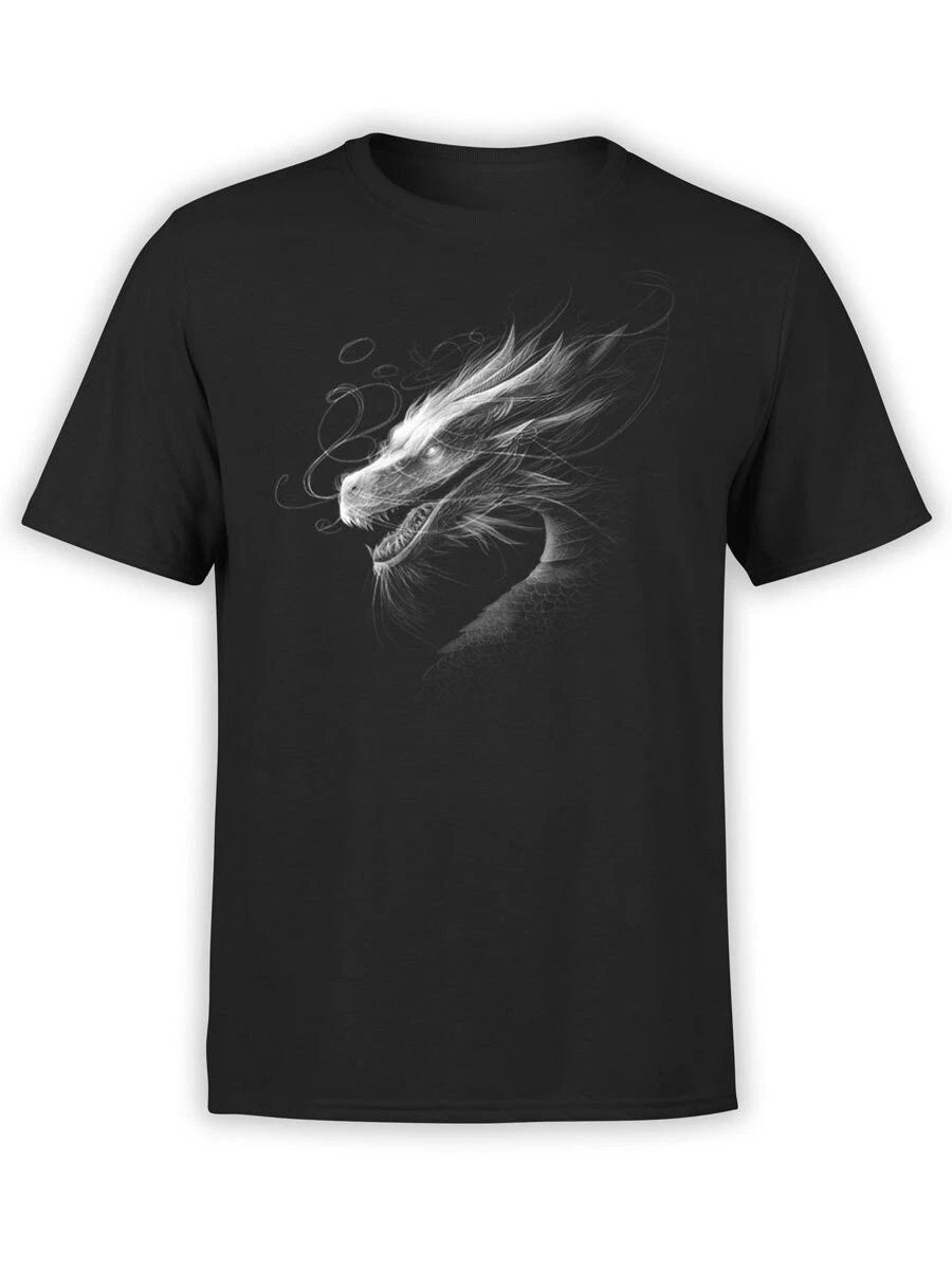 FANTUCCI Dragons T-Shirt Collection | Mystic Smoke Dragon T-Shirt | Unisex