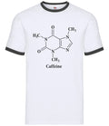 Caffeine Formula - Mens Ringer - Coffee Tea Espresso Science Latte Gift