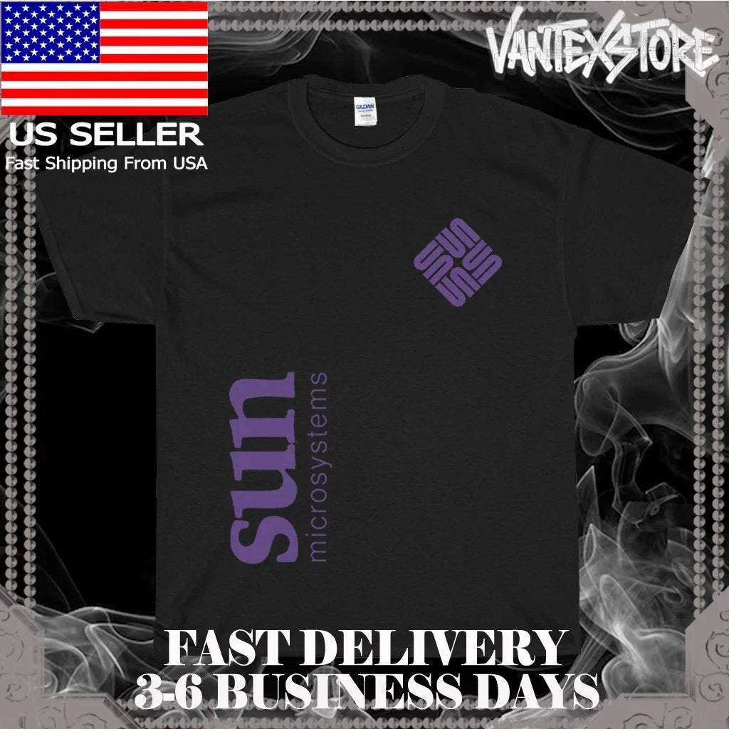 NEW SHIRT SUN MICROSYSTEMS LOGO MEN'S T-SHIRT FUNNY AMERICAN USA SIZE S-5XL