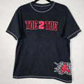 Toe 2 Toe Y2K Fighting MMA Underground Mens Large Short Sleeve Graphic T Shirt