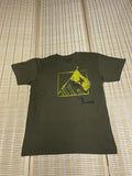 Large Rage Against The Machine Men’s T Shirt RATM Green Raise The Flag NWOT