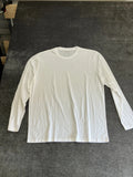 Fresh Clean Threads T-Shirt Mens 2XL White Soft Knit Cotton Crew Neck Casual