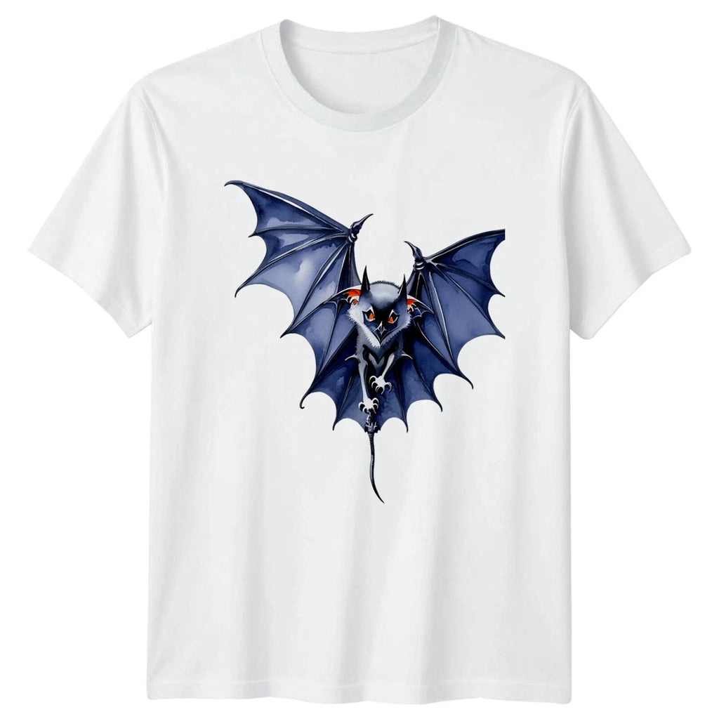 Gothic Bat Creature T-Shirt Halloween Dark Fantasy