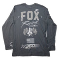 Fox Racing Long Sleeve 360 DBL Sided T Shirt Men’s M Motocross Hellfire Grunge