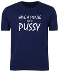SAVE A MOUSE / Eat PUSSY T-Shirt / UNISEX / Rude / Sex / Holiday / Disco / S-XXL