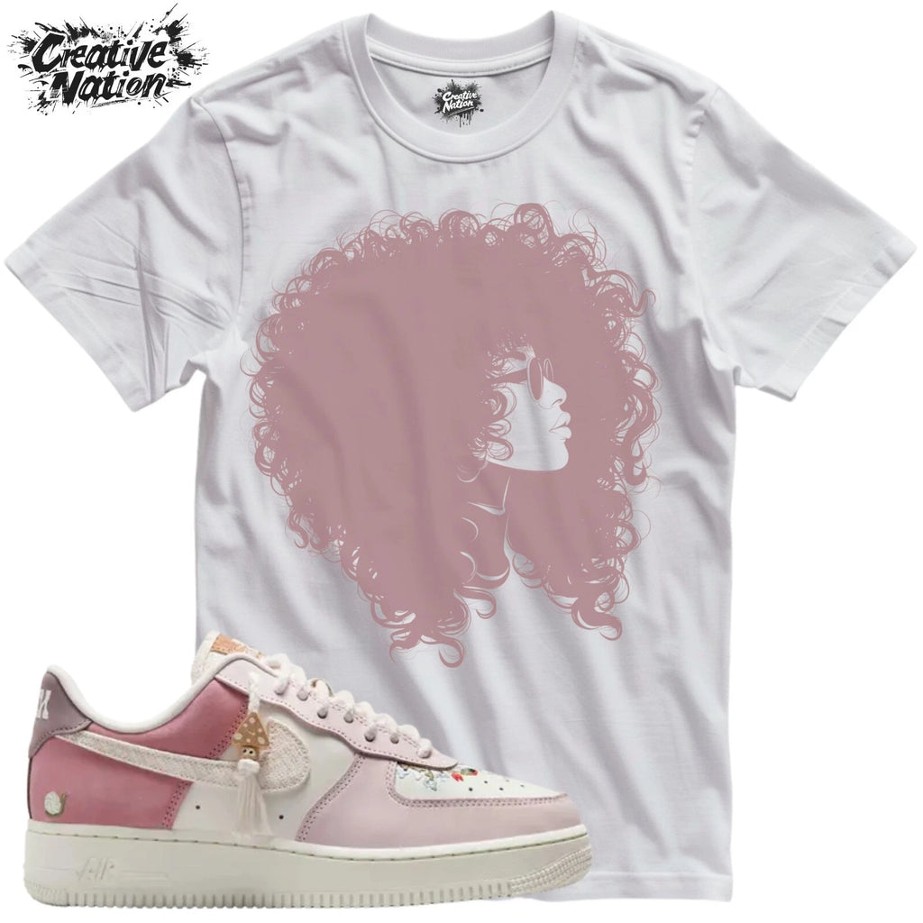 Shirt To Match Mushroom Unisex Tee Sneaker Shirt Afro Shirt Gift