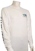 Salty Crew Message Premium LS T-Shirt - White - New
