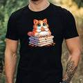 Mens Animal Pizza Print Cotton T-Shirt Size XS to 5XL