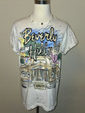 Vintage 80s 1987 BEVERLY HILLS Tony Alamo Rolls Royce Designs Shirt Sz M