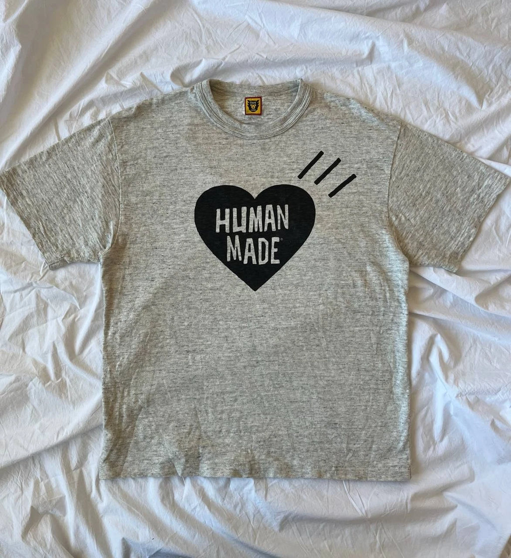 Human Made Made In Japan Streetwear NIGO Heart Logo Black Large L