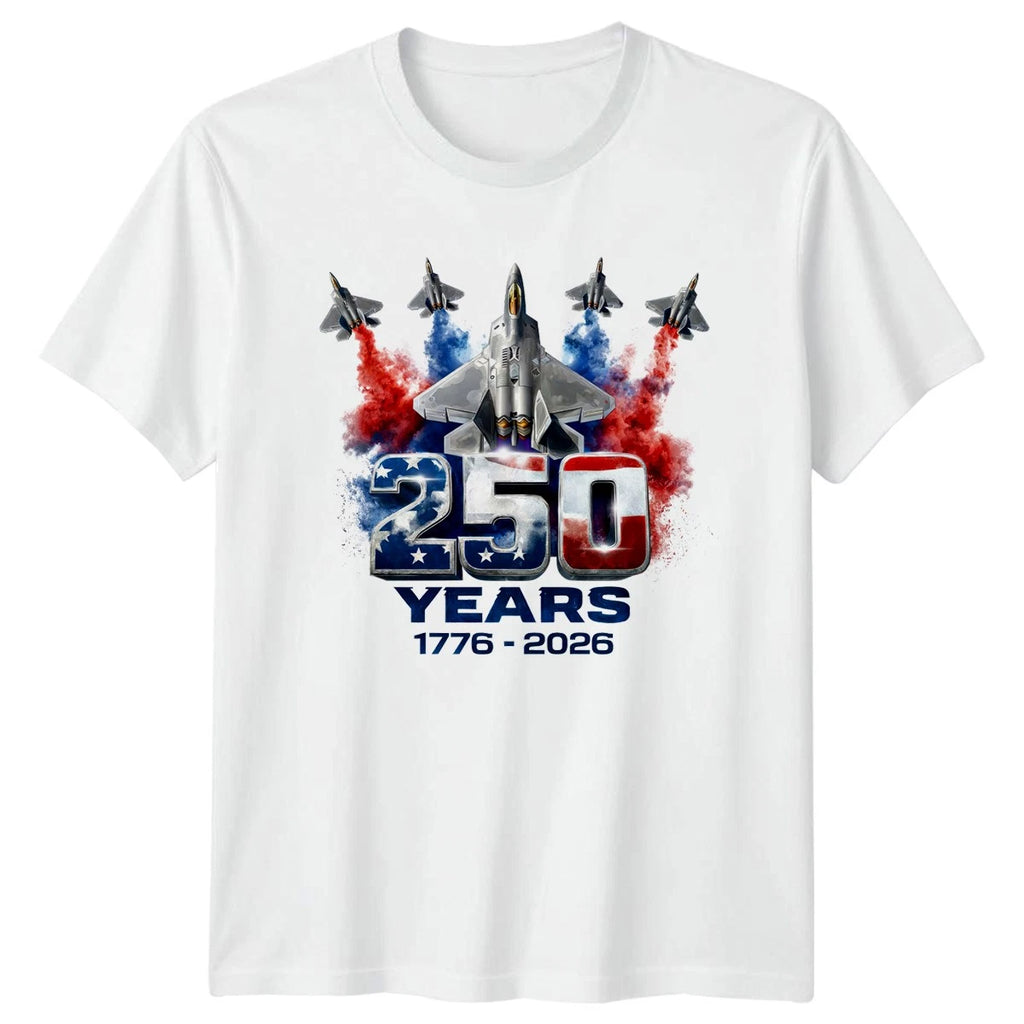 250 Years 1776 2026 T-Shirt 4th July Patriotic 250th Anniversary Gift For Him