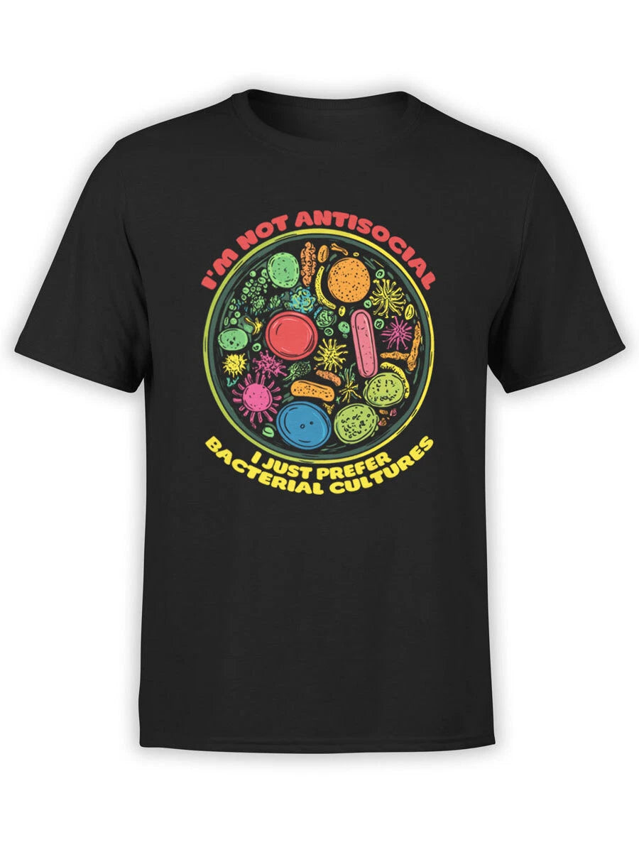 FANTUCCI Biologist T-Shirt Collection | Bacterial Culture Enthusiast T- | Unisex
