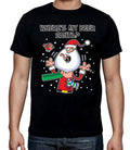 Where's My Beer Santa Funny Christmas Men's T-Shirt