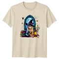 Cute Ghost Cat Halloween Magic T-Shirt Cats Halloween Halloween Gift