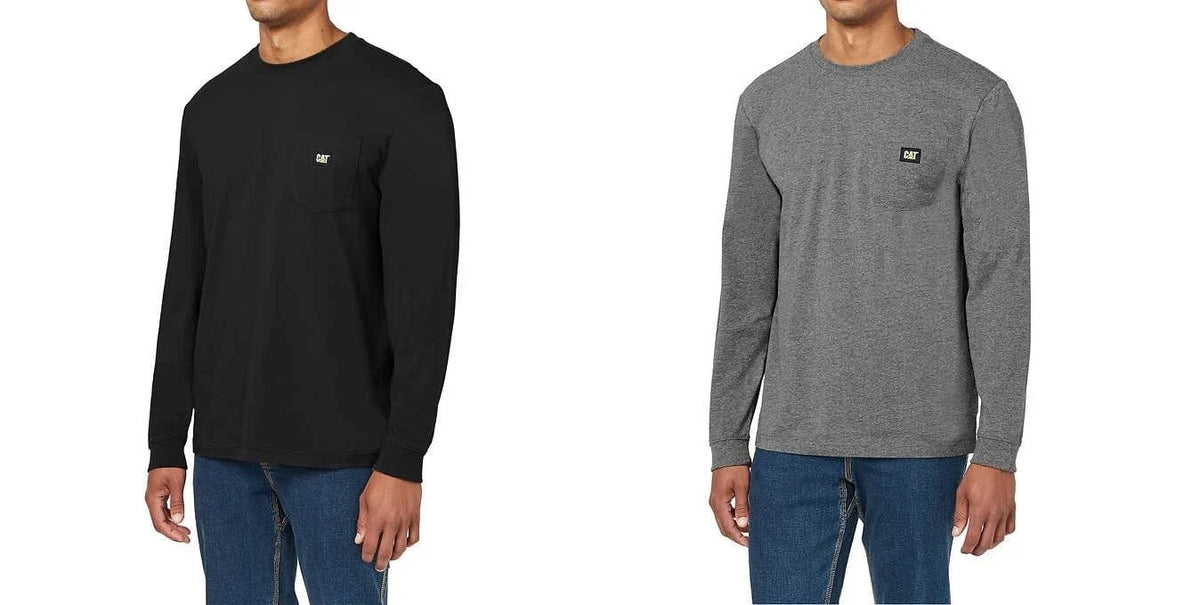 CAT Men’s Long Sleeve Pocket Tee