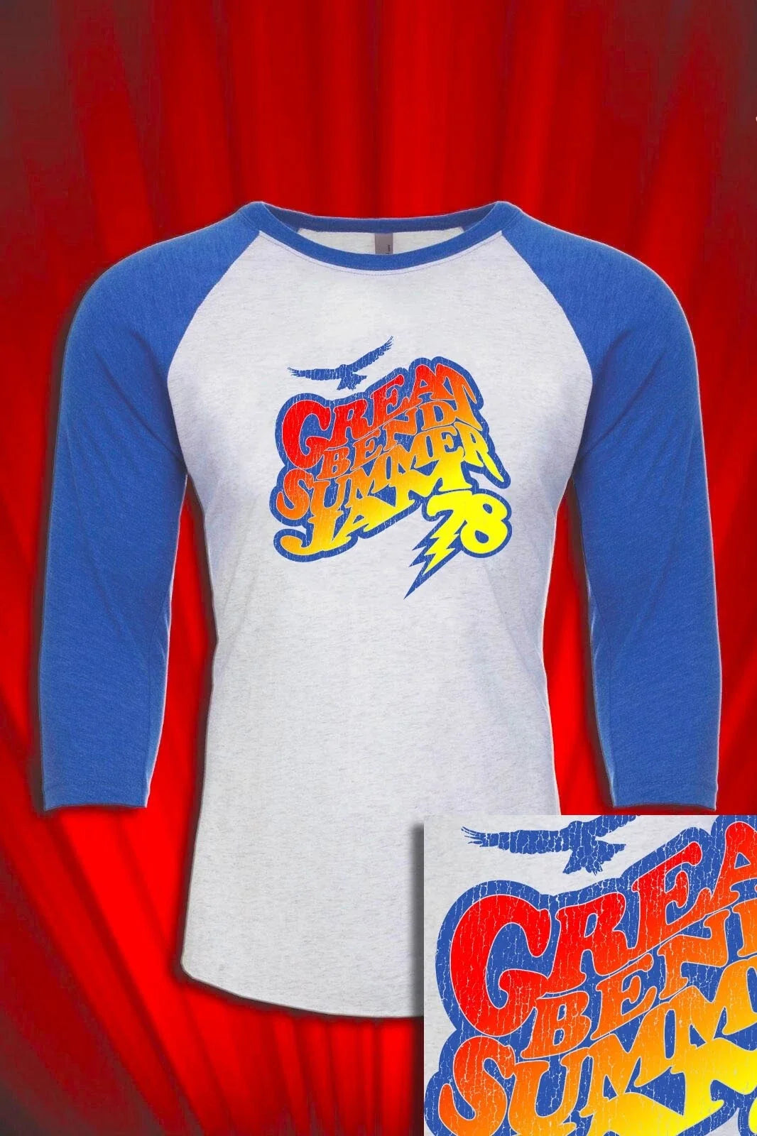 Great Bend Summer Jam Kansas 1978 Tour T-SHIRT Music Festival Head East