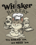 Kitty biscuits Cat T-Shirt You Need 'Em We Knead 'Em Tee Unisex Kitty Lover Gift