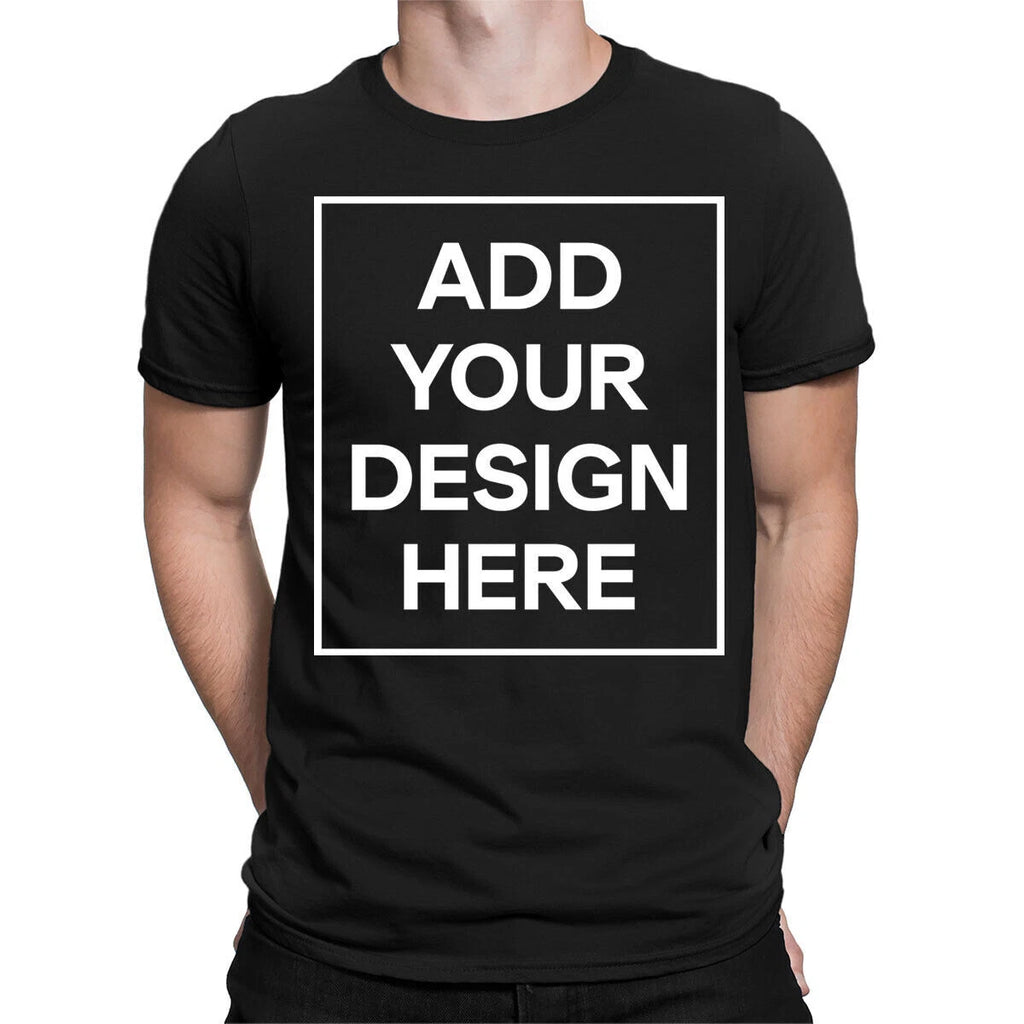 Personalised Your Design Image Photo Here Mens Womens T-Shirts Top #DNE 1T9A5