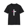 Minimalist Jesus Loves You Unisex Softstyle T-Shirt