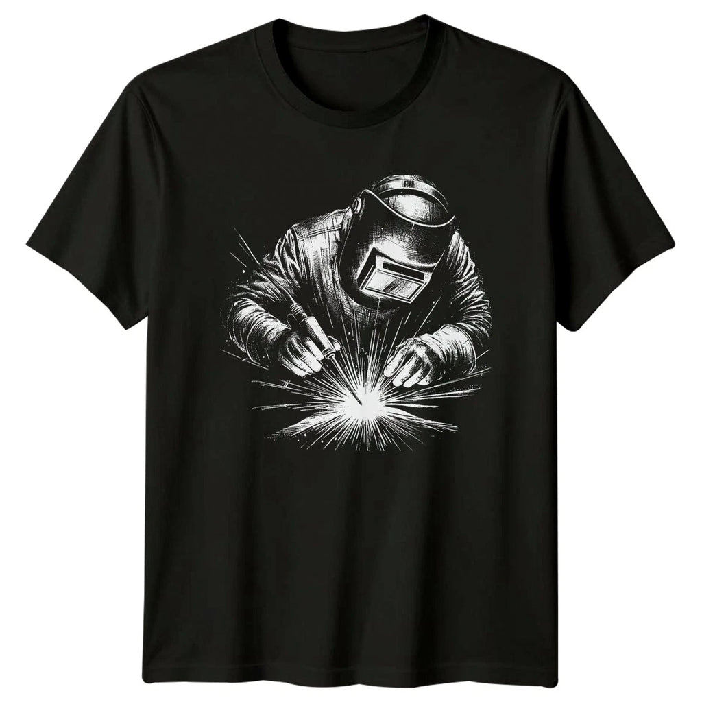 Welding Is My Passion Mens T-Shirt Welding Industrial Gift For Him