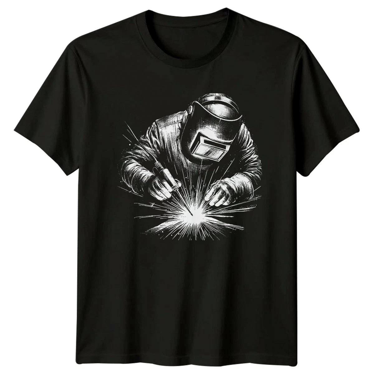 Welding Is My Passion Mens T-Shirt Welding Industrial Gift For Him