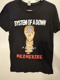 System of a Down Mezmerize Heavy Metal Band T-Shirt Size Large Black Pacific Tag
