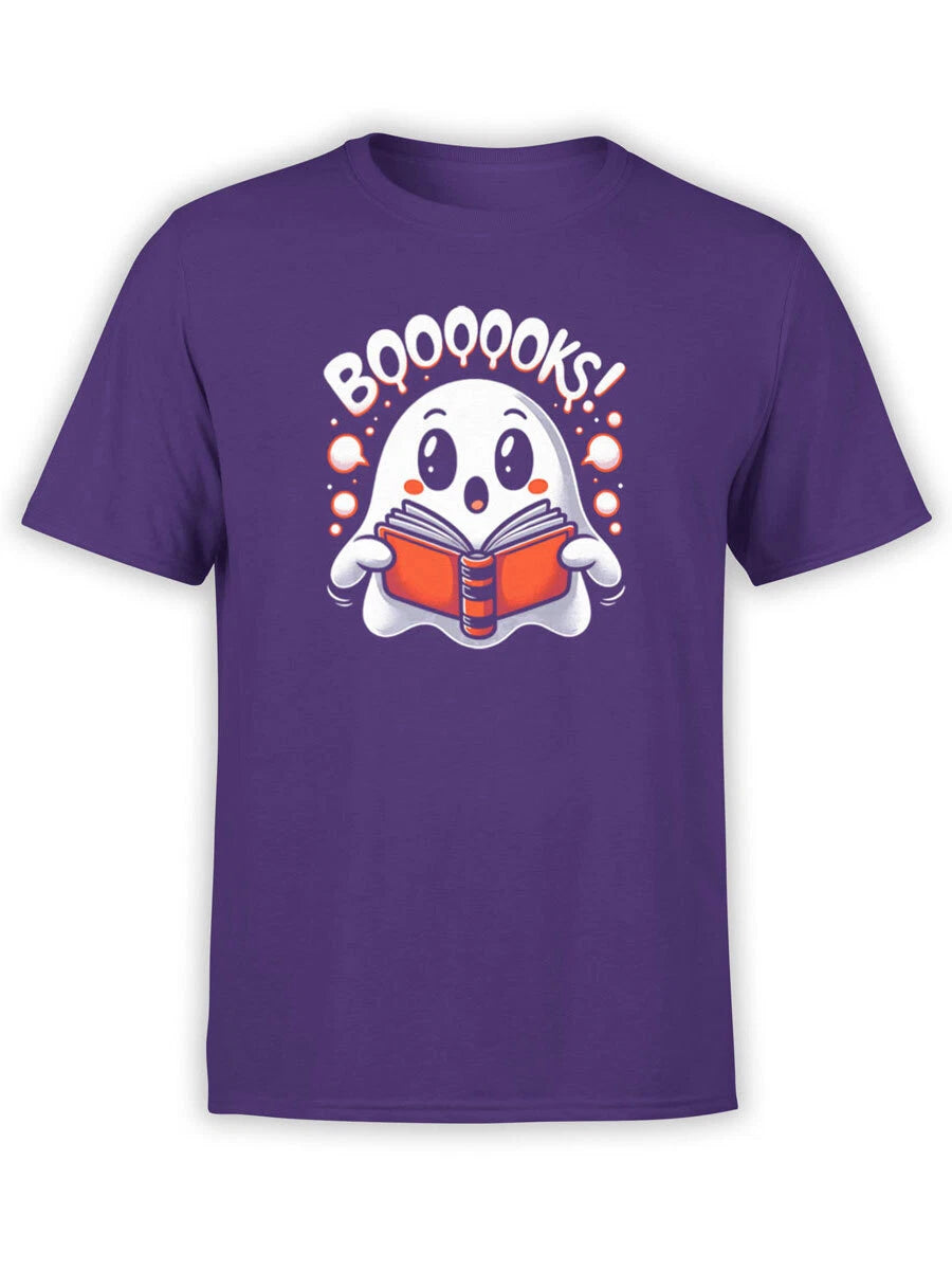 FANTUCCI Unisex T-Shirts | Booooooks T-Shirt | 100% Cotton