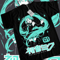 Hatsune Miku T-Shirt Anime Girl Kawaii Project