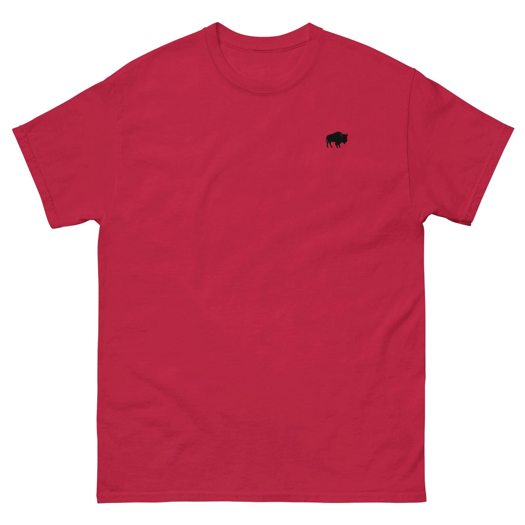 Bold Bison Silhouette T-Shirt | Animal Graphic Tee | Western Nature Shirt