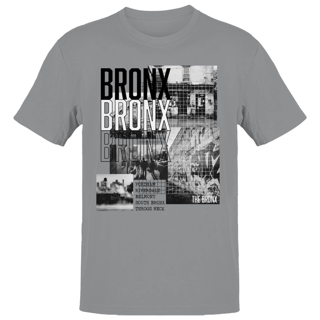 Urban Bronx Street Collage Men's T-shirt