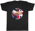 Tennis Sports With United Kingdom Flag Mens Unisex T-Shirt Tee Gift