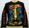 Sepultura Chaos AD Long Sleeve T-Shirt Size S M L XL 2XL 3XL Heavy Metal Band