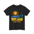Gogh Riding Funny Shirt, Cycling Van Gogh Art Lovers Bike Women Men Shirt