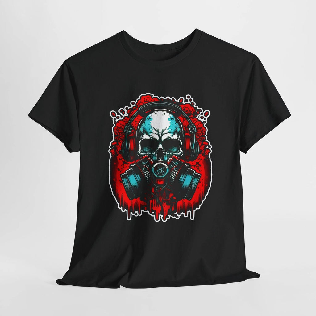 Gothic Skull Graphic Tee, Unisex Horror T-Shirt, Grunge Style Apparel, [...]