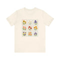 Summer Flower Stamp Tshirt, Vintage Postage Stamp Shirt, Aesthetic Summer Tee