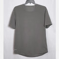 BYLT PREMIUM BASICS EVERYDAY DROP-CUT SHORT SLEEVE STRIPED SHIRT MENS XL OLIVE