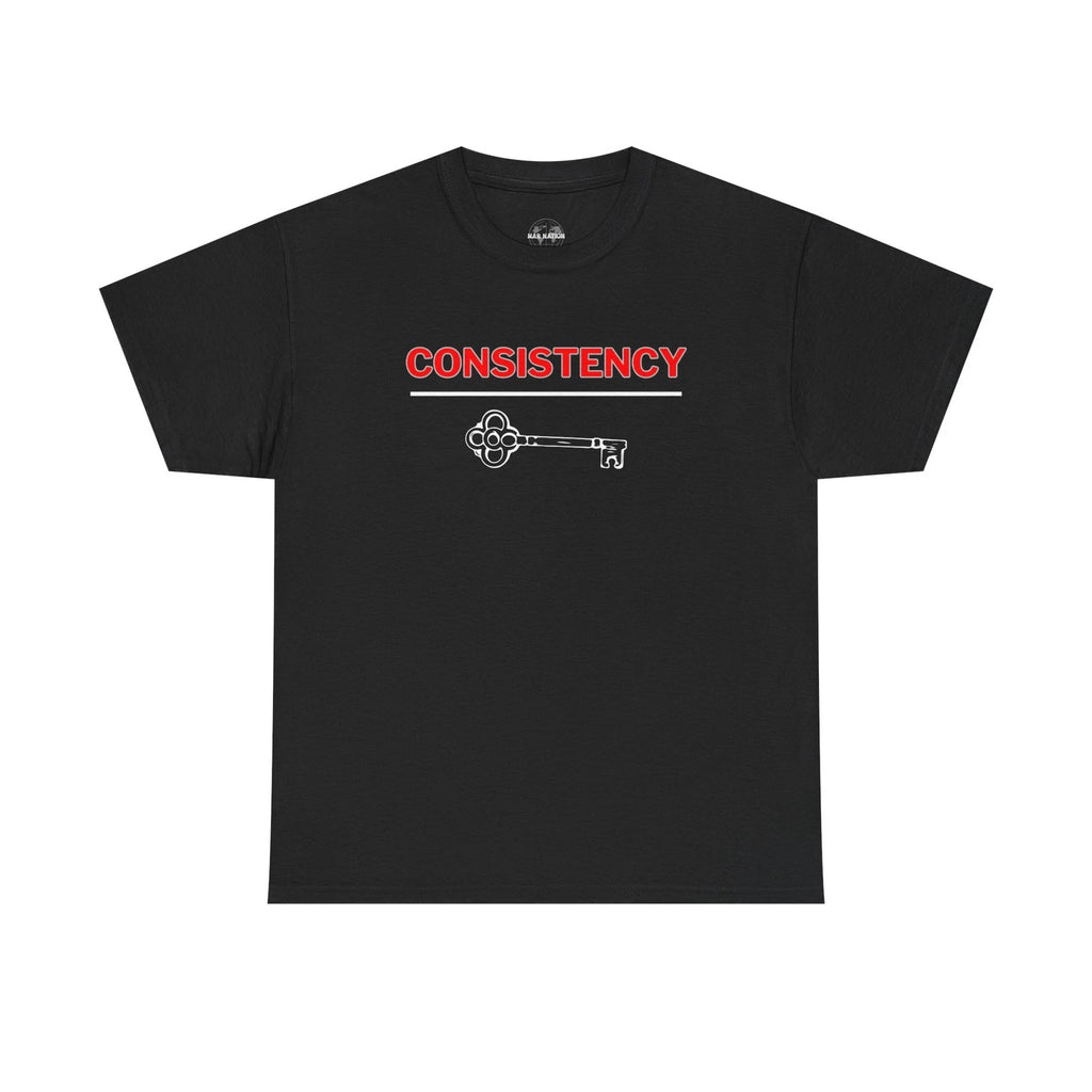 Consistency is Key | Inspirational T-shirt Gift, Workout Shirt, Daily Reminder